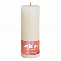 BOLSIUS RUSTIEK STOMPKAARS 190/68 - SOFT PEARL ()